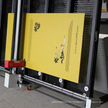 Plotter vertical para adoptar el sistema de control CNC estándar, alta precisión y velocidad rápida,